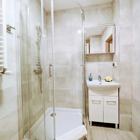 Apartmán Deluxe Suite, 150 Meters To Beach, Large Balcony, Parking, Lift, Porta Mare Lesne Tarasy