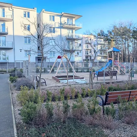 Deluxe Suite, 150 Meters To Beach, Large Balcony, Parking, Lift, Porta Mare Lesne Tarasy Dziwnówek