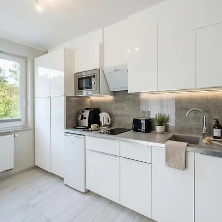 Deluxe Suite, 150 Meters To Beach, Large Balcony, Parking, Lift, Porta Mare Lesne Tarasy