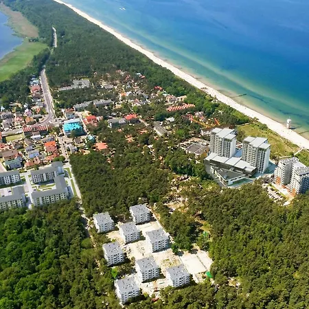 Daire Deluxe Suite, 150 Meters To Beach, Large Balcony, Parking, Lift, Porta Mare Lesne Tarasy Dziwnówek